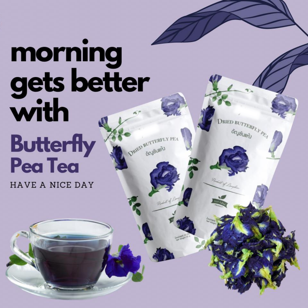 Wholesale Dried Fruit Herbal Flavor Hot Tea Butterfly Pea Slimming Agriculture Herb Spices & Herbs Grinder Yoni Steam
