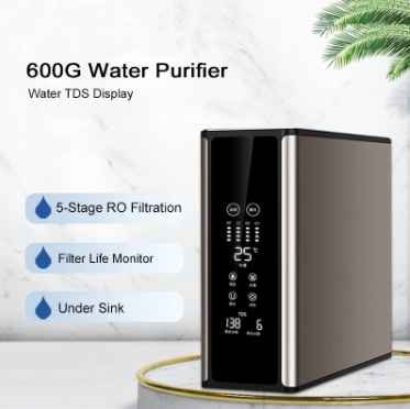 High Quality Tankless 600G 800G Big Flow smart 5 Stages TDS Ro Plant Reverse Osmosis Water Filter System Treatment Ro Water Pu
