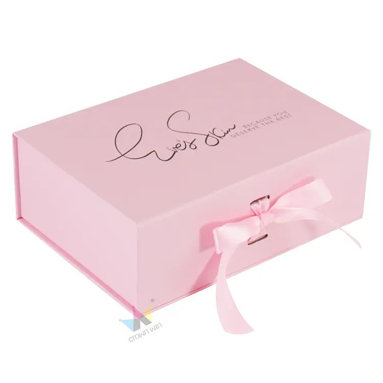 Wholesale Magnetic Custom Logo Hair Bundle Boxes Human Braids Hair Extension Packaging Wig Box